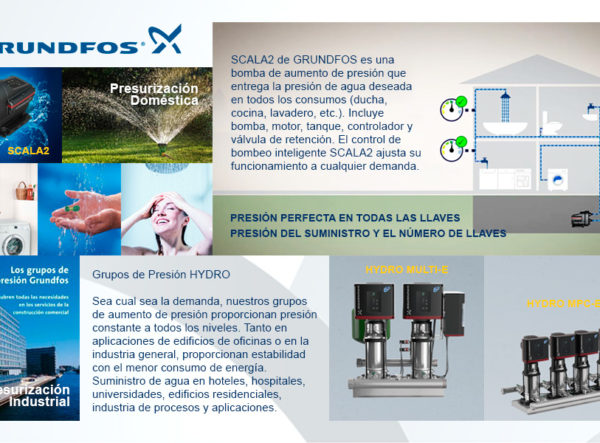 Bombas de Presión Constante GRUNDFOS