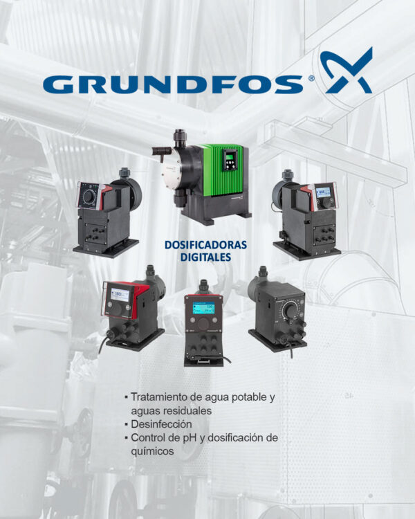 Dosificadoras Digitales GRUNDFOS